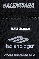 Balenciaga Explorer Pouch in Black, view 6, click to view large image.