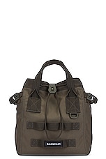 Balenciaga Army Tote in Khaki, view 1, click to view large image.