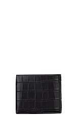 Balenciaga Cash Square Fold Co Wallet in Black & White, view 2, click to view large image.