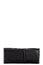 Balenciaga Cash Square Fold Co Wallet in Black & White, view 4, click to view large image.
