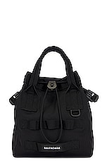 Balenciaga Army Tote in Black, view 1, click to view large image.
