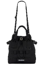Balenciaga Army Tote in Black, view 5, click to view large image.