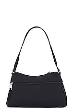 Balenciaga Explorer Sling Pouch Bag in Black, view 2, click to view large image.