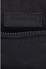 Balenciaga Explorer Sling Pouch Bag in Black, view 6, click to view large image.