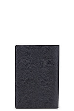 Balenciaga Passport Holder Wallet in Black, view 2, click to view large image.