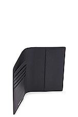 Balenciaga Passport Holder Wallet in Black, view 4, click to view large image.