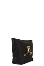 Balenciaga Hotel &amp; Resort Pouch in Black & Gold, view 3, click to view large image.