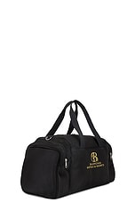 Balenciaga Hotel &amp; Res Gym Bag in Black & Gold, view 4, click to view large image.