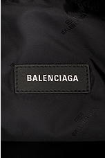 Balenciaga Hotel &amp; Res Gym Bag in Black & Gold, view 6, click to view large image.