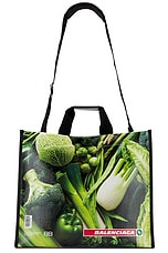 Balenciaga Antwerp Tote Bag in Strawberry & Veggie, view 1, click to view large image.