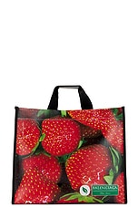 Balenciaga Antwerp Tote Bag in Strawberry & Veggie, view 3, click to view large image.