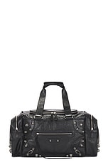 Balenciaga Le Cagole Gym Bag in Black, view 2, click to view large image.