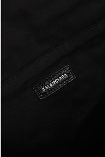 Balenciaga Le Cagole Gym Bag in Black, view 6, click to view large image.