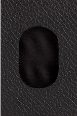 Balenciaga Cash Magnet Card Holder in Black, view 6, click to view large image.