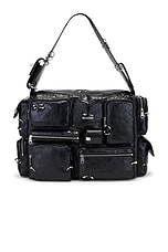 Balenciaga Superbusy Sling Large in Black, view 1, click to view large image.