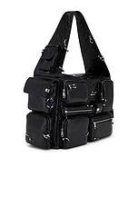 Balenciaga Superbusy Sling Large in Black, view 3, click to view large image.