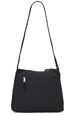 Balenciaga Explorer Sling Hobo in Black, view 2, click to view large image.