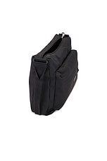 Balenciaga Explorer Sling Hobo in Black, view 4, click to view large image.