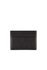 Balenciaga Neo Class Card Holder in Black, view 2, click to view large image.