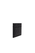 Balenciaga Cash Cardholder in Black, view 3, click to view large image.