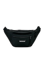 Balenciaga Explorer Beltpack in Black, view 1, click to view large image.