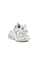 Balenciaga Track Sneaker in White, view 3, click to view large image.
