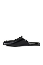 Balenciaga Cosy New BB Mule in Black, view 5, click to view large image.