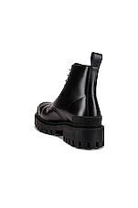 Balenciaga Strike Bootie in Black, view 3, click to view large image.