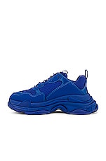 Balenciaga Triple S Sneaker in Blue, view 5, click to view large image.