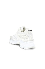 Balenciaga Phantom Sneaker in White, view 3, click to view large image.