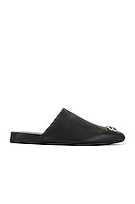 Balenciaga Cosy BB Mule in Black, view 1, click to view large image.