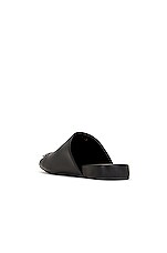 Balenciaga Cosy BB Mule in Black, view 3, click to view large image.