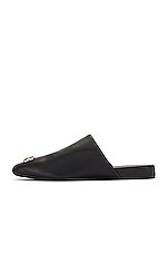 Balenciaga Cosy BB Mule in Black, view 5, click to view large image.