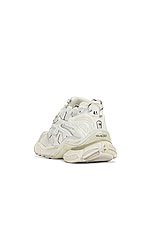 Balenciaga Runner Sneaker in White, view 3, click to view large image.