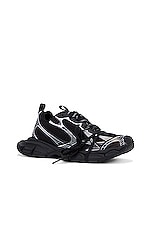Balenciaga 3xl Sneaker in Black & White, view 2, click to view large image.