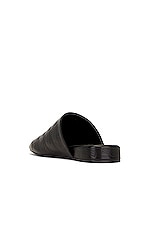 Balenciaga Cosy Mule in Black, view 3, click to view large image.