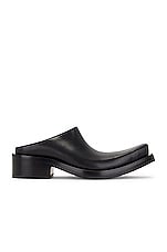 Balenciaga Santiago Mule in Black, view 1, click to view large image.