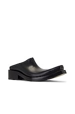 Balenciaga Santiago Mule in Black, view 2, click to view large image.