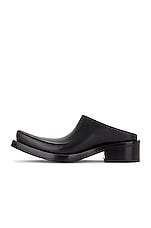 Balenciaga Santiago Mule in Black, view 5, click to view large image.