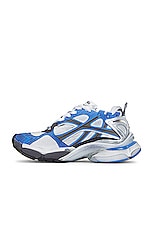 Balenciaga Runner in Blue, White, & Grey, view 5, click to view large image.