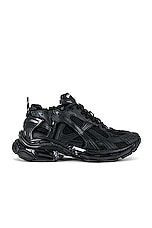 Balenciaga Runner Sneaker in Black Matte, view 1, click to view large image.