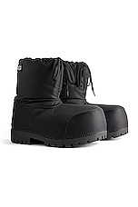 Balenciaga Alaska Low Boot in Black, view 2, click to view large image.