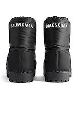 Balenciaga Alaska Low Boot in Black, view 3, click to view large image.