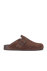 Balenciaga Sunday Mule in Cold Brown, view 1, click to view large image.