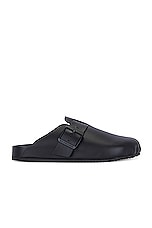 Balenciaga Sunday Mule in Black, view 1, click to view large image.