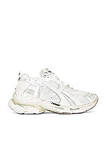 Balenciaga Runner in White, view 1, click to view large image.