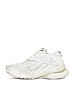 Balenciaga Runner in White, view 5, click to view large image.