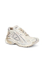 Balenciaga Runner Sneaker in Beige Mix, view 2, click to view large image.