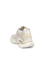 Balenciaga Runner Sneaker in Beige Mix, view 3, click to view large image.