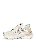 Balenciaga Runner Sneaker in Beige Mix, view 5, click to view large image.